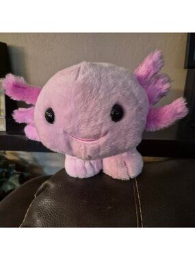 Pink Axolotl Plush By Build-A-Bear 16 Inches Soft Cuddly Stuffed Toy  Amphibian